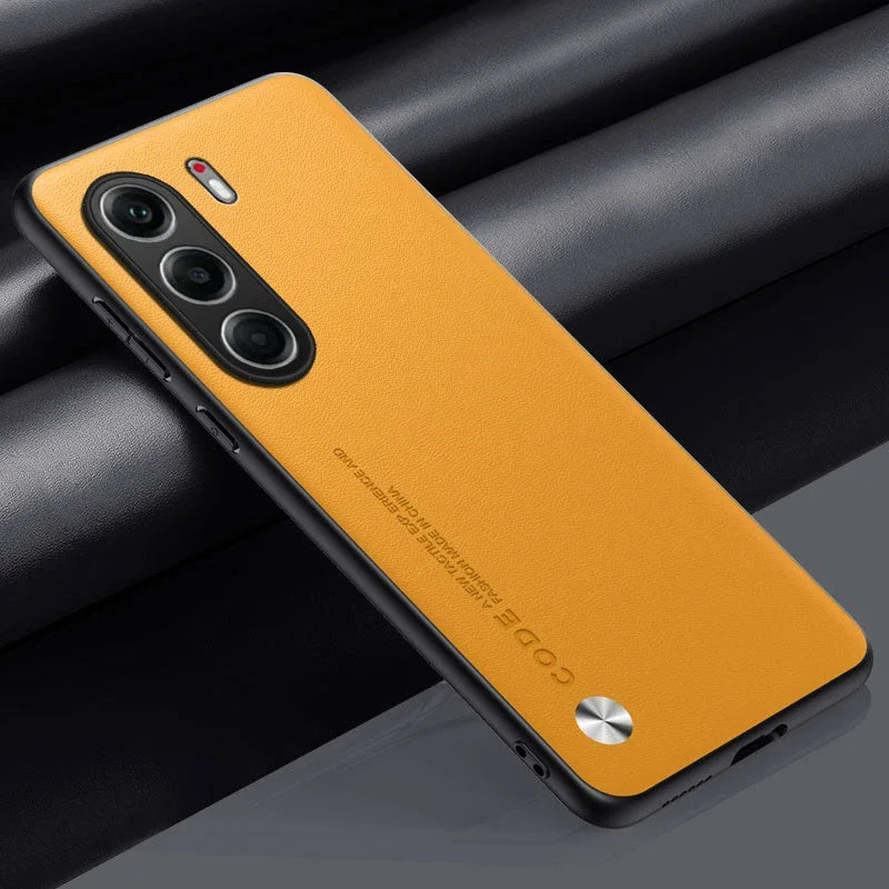Luxury Ultrathin PU Leather Phone Case For Tecno Camon 40 Pro Plain Skin Shockproof Soft Back Cover For Tecno Camon 40 Premier