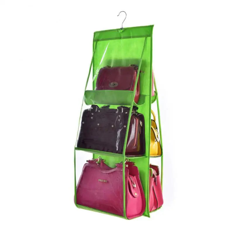 Six Layer Storage Bag Bedroom Closet Storage Bag Dust Bag Bag Storage Hanging Bag Hanging Double Side Transparent