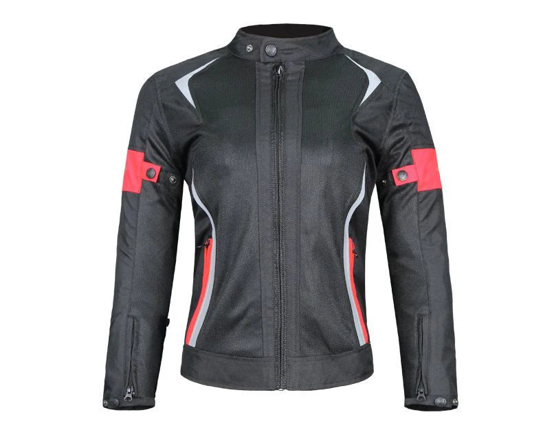 Motorcycle riding wear summer female waterproof motorcycle suit set slim-fit anti-fall four seasons racing clothing