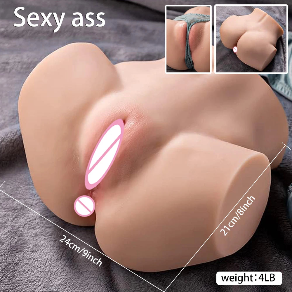 Artificial Realistic Ass Sex Tooys for Man Adult Supplies Erotic Products Pussy Male Masturbator Vagina Dolls Adults 18 Biggest