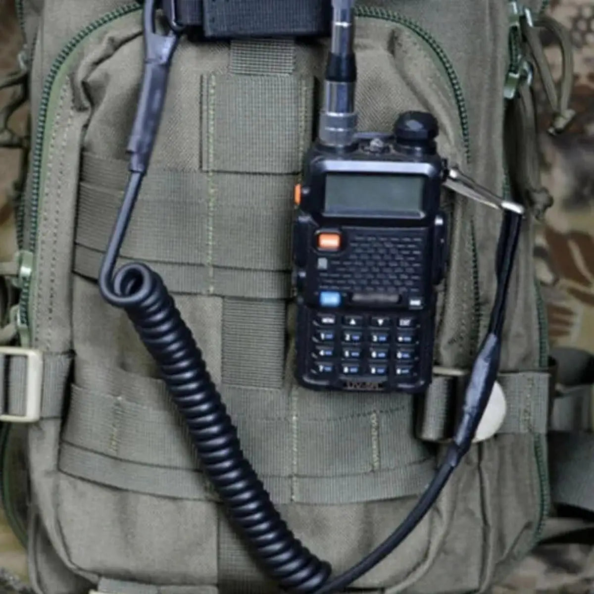Elastic Lanyard Rope Tactical Anti-lost Military Spring Safety Strap Gun Rope For Key Ring Chain Flashlight Hunting Accessories