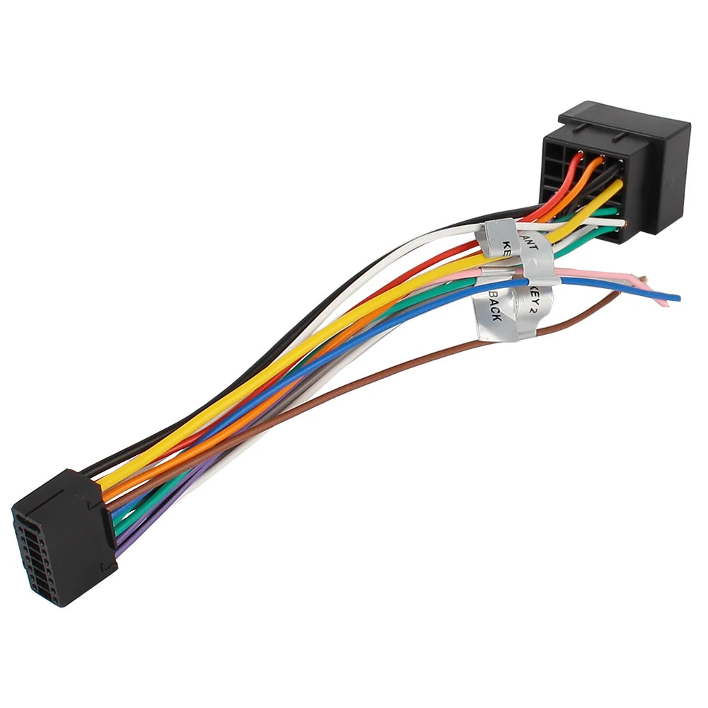 16 Pin Plug Cable ISO Standard Connector Adapter Car Stereo Radio For ALPINE Wire Harness Adaptor Car Wire Cable Adapter