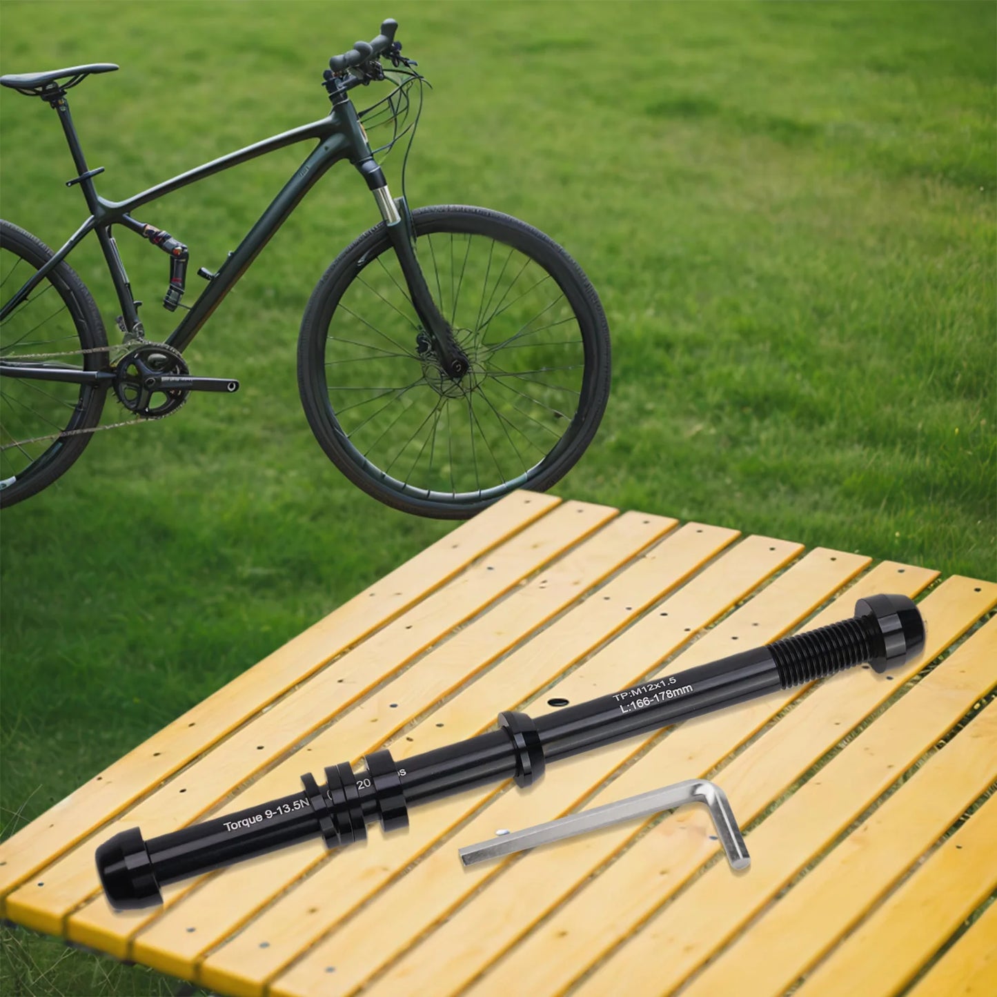Bicycle Coach Full Axis Diagonal Bike 12x142-148mm P1.5/P1.75/P1.0 Indoor Sports Bike Cylindrical Axis Mountain Road Bike