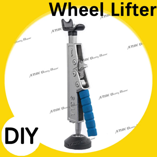 NEW Portable stainless steel Motorcycle Lift Kit chain Ratchet lifting structure quick lifting lowering Clean car adjust car cnc