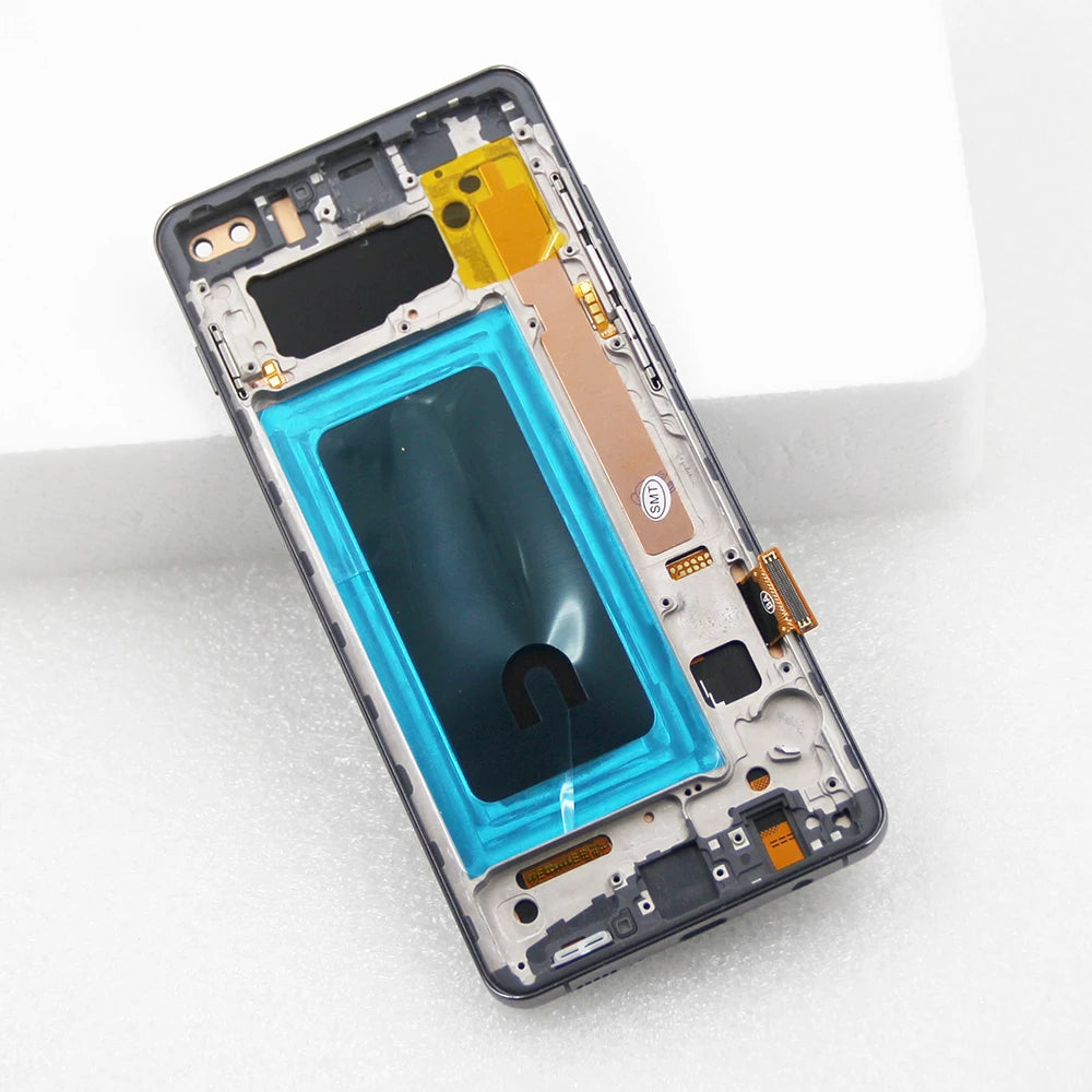 Screen for Samsung Galaxy S10 Plus S10+ G975 G975F Lcd Display Digital Touch Screen  with Frame for Samsung Galaxy S10 Assembly