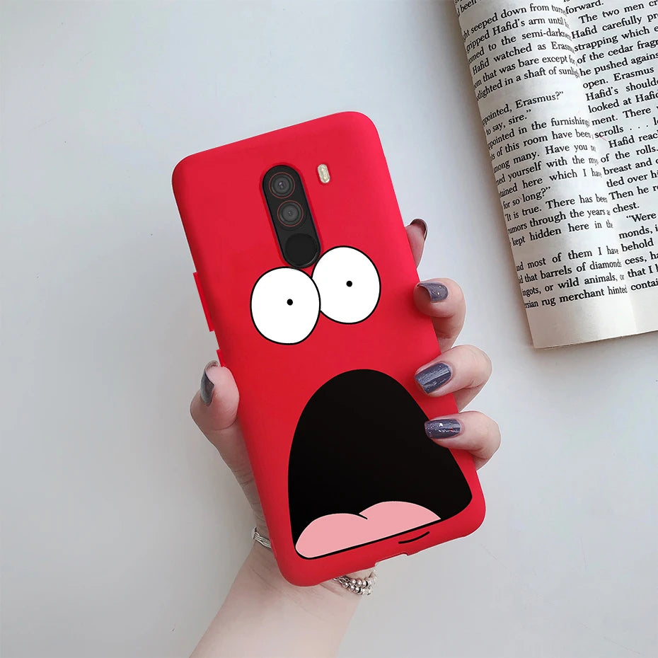 For xiaomi Pocophone F1 Case Poco F1 Cute Cat Cartoon Cover Silicone Soft TPU Phone Case For xiaomi Pocophone F1 Global F 1 Case