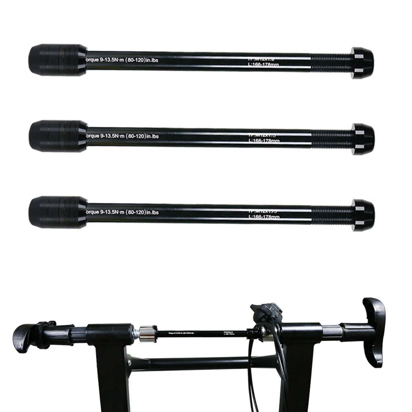 Bicycle Coach Full Axis Diagonal Bike 12x142-148mm P1.5/P1.75/P1.0 Indoor Sports Bike Cylindrical Axis Mountain Road Bike