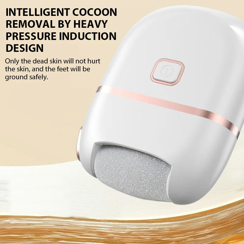 Rechargeable Electric Foot Grinder Dead Skin Remover Calluses Feet Scrubber Electric Foot File Dry Dead Cracked Foot Care Repair