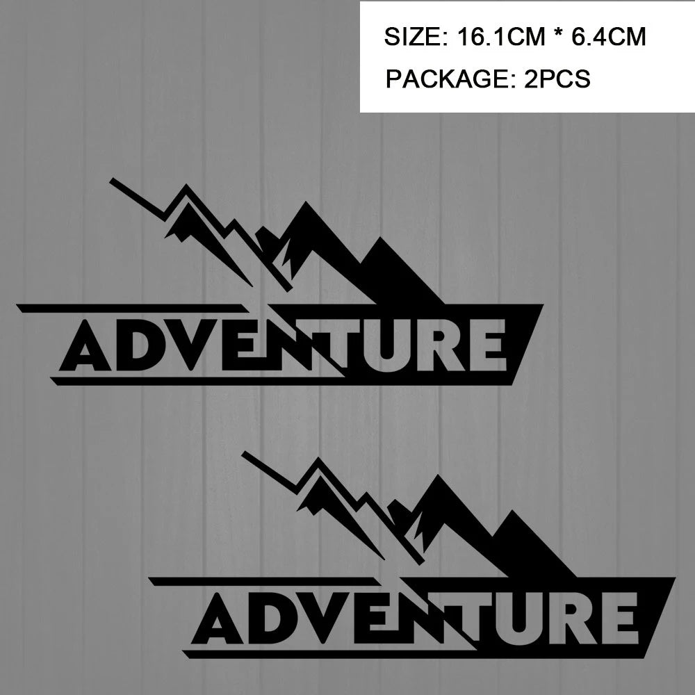 Motorcycle Top Box Reflective Adventure Stickers for Honda Africa Twin BMW GS 1200 1250