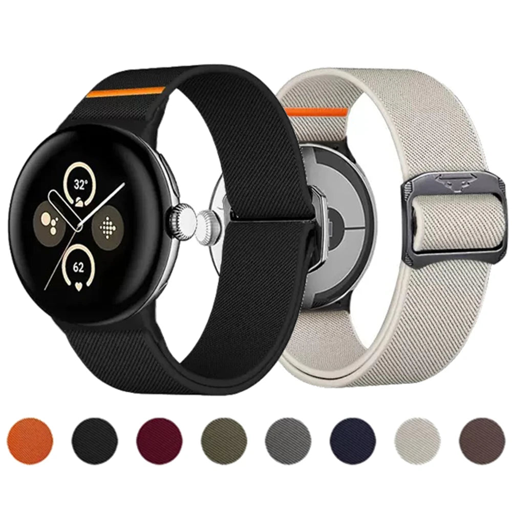 Nylon Strap for Google Pixel Watch 4 3 45mm 41mm Sports Bracelet Watchband for Google Pixel Watch 3 2 1 41/45mm Replacement Band