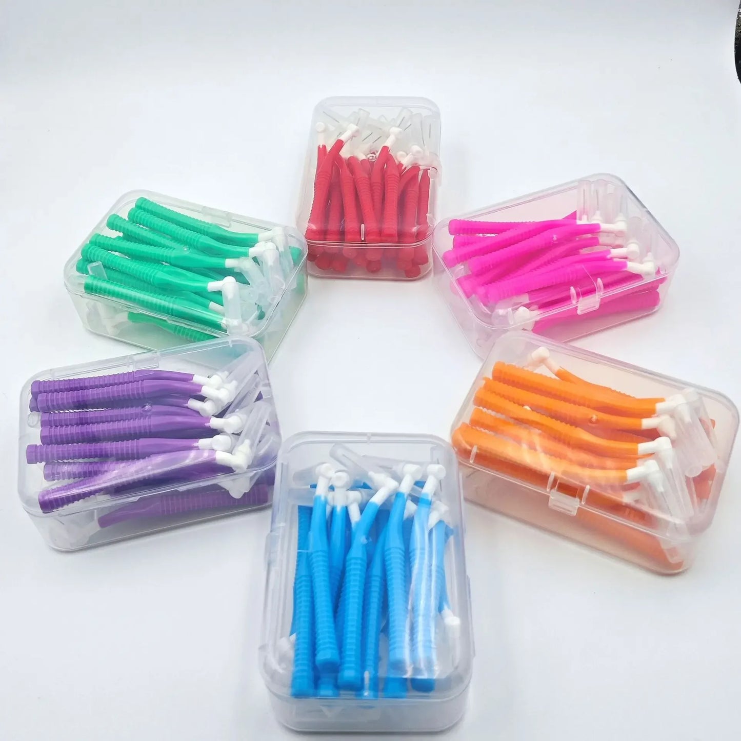 L type Toothbrush Interdental brush interchangeable interdental brush posterior interdental brush orthodontic toothbrush