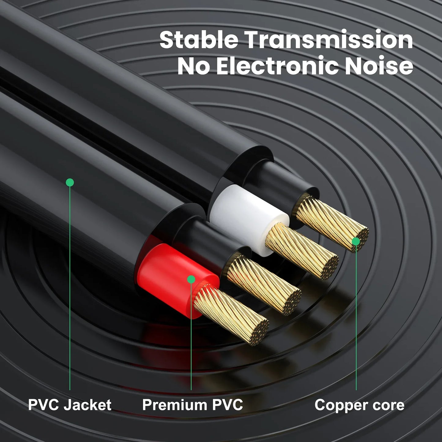 Metal shell Gold Plated Double RCA Male to 2 Two RCA Female Audio Video Cable Line twin RCA Male Video Audio Cord Wire Line