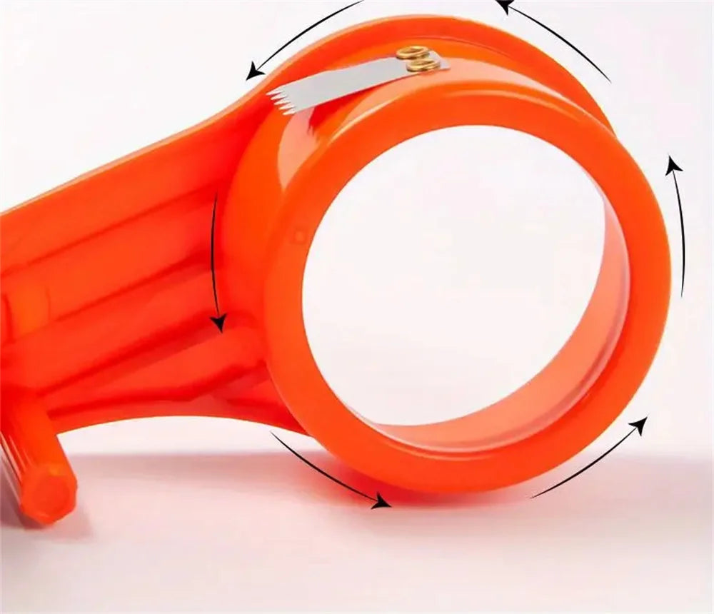 Multi-Color Tape Dispenser: Heavy-Duty, Ergonomic with Precision Blade, Ideal for Office & Commercial Use, No Assembly Needed