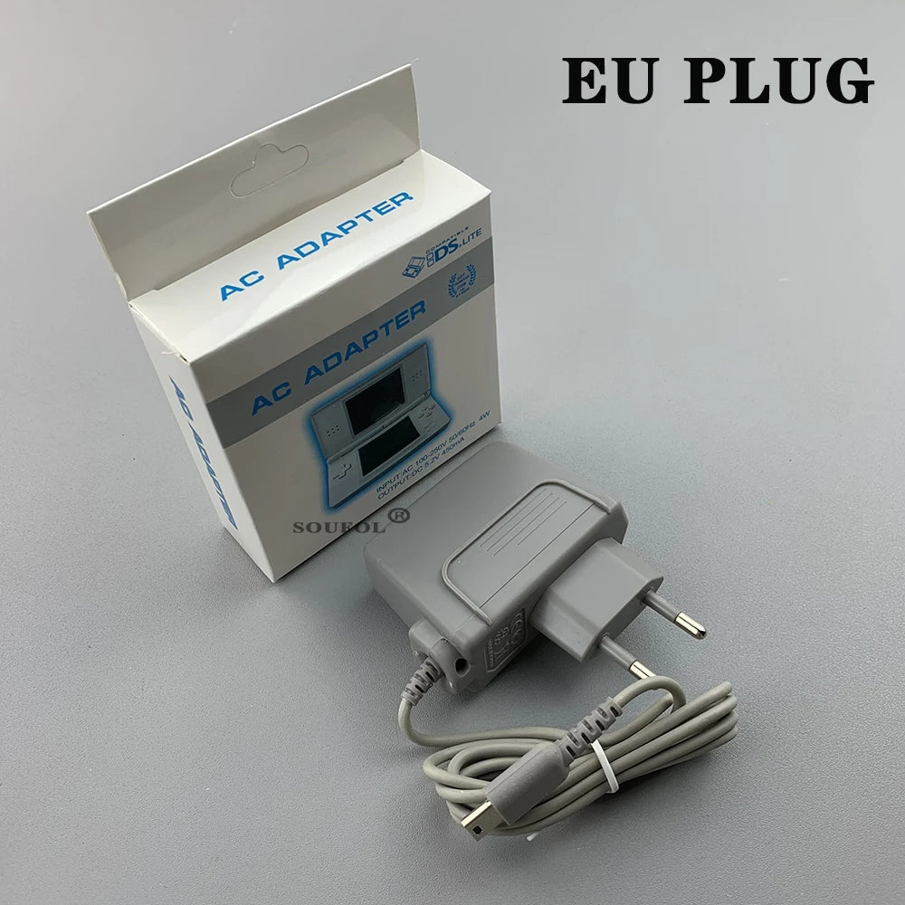 AC 100-240V Travel Wall EU US Plug Charger Adapter Power Supply for Nintendo DSL DS Lite NDSL AC Adaptor Accessoires