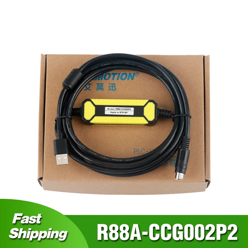 USB-R88A-CCG002P2 for Omron R88D R7D-BP Servo Debugging Cable R88A-CCG002P2 Data Download Line