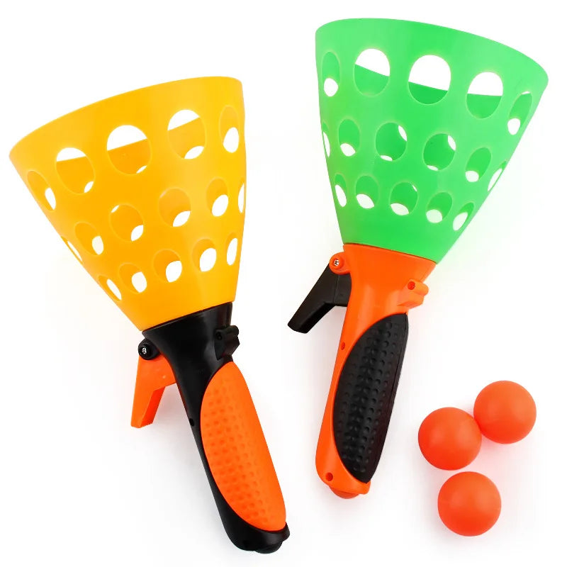 Catapult Two-player Docking Ball Launch Ball Ping-pong Bouncy Ball Leisure Sports Parent-child Interaction Outdoor Toys