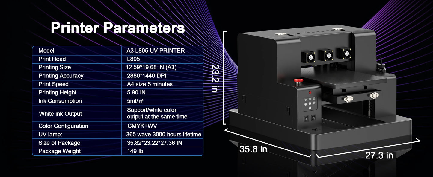 A3 UV DTF Sticker Printer impresora UV DTF Printer A3 For Wood Pen Bottles A3 UV Stickers Printer UV Flatbed Printing Machine A3