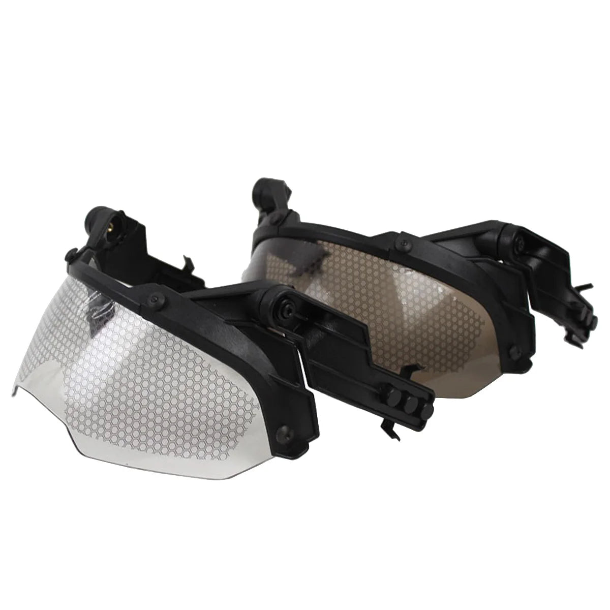 Tactical FAST Helmet Half Face Mask Adjustable Helmet Flip Goggles Hunting Airsoft CS Game Paintball Helmet Accessories Gear