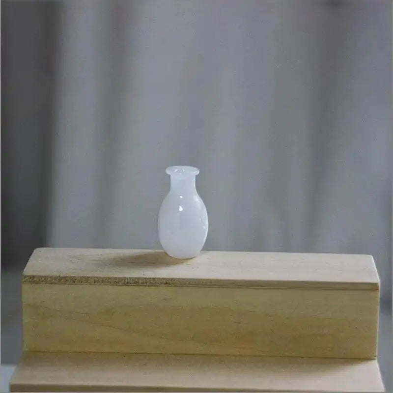 Mini Glass Vase Fridge Magnet Creative 3D Vase Micro Landscape Ornament Fridge Magnets Place Flower Arrangements Decoration
