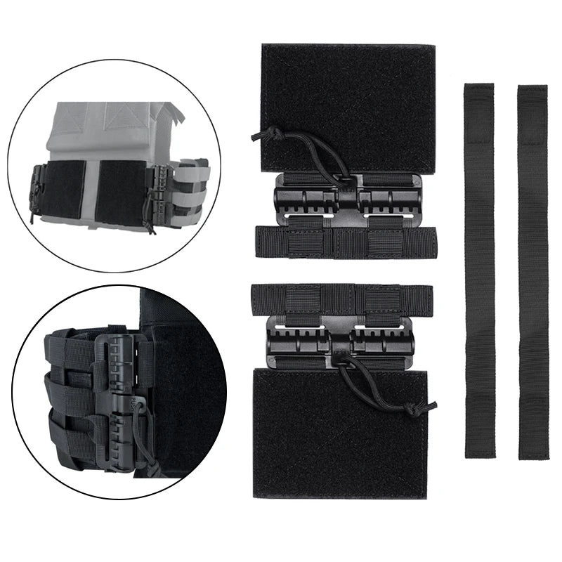 Tactical Vest Quick Release Buckle Molle Kit Universal Airsoft Vest Quick Removal Buckle Set Hunting Accessories 1PCS/2PCS