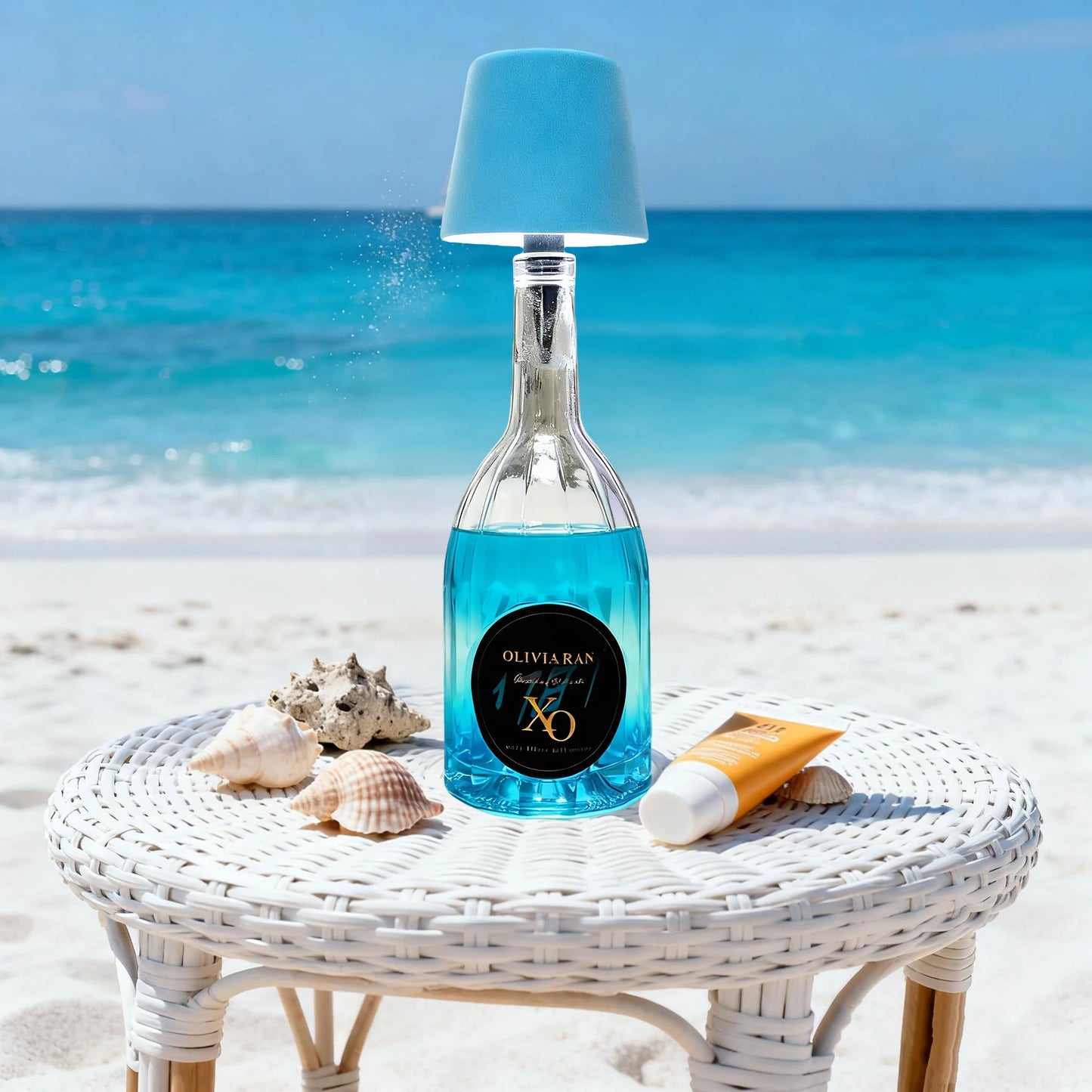 USB Lamp, Wine Glass Lamp, LED Wine Bottle Table Lamp – Suitable for Bars, Lounges, Dining Tables, Night Lights, Touch-Activated