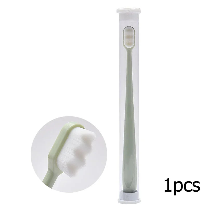 Sets Adult Toothbrush Ultra Soft-bristled Toothbrush Nano Toothbrush for Sensitive Gums Extra Toothbrushes Sensitive Teeth