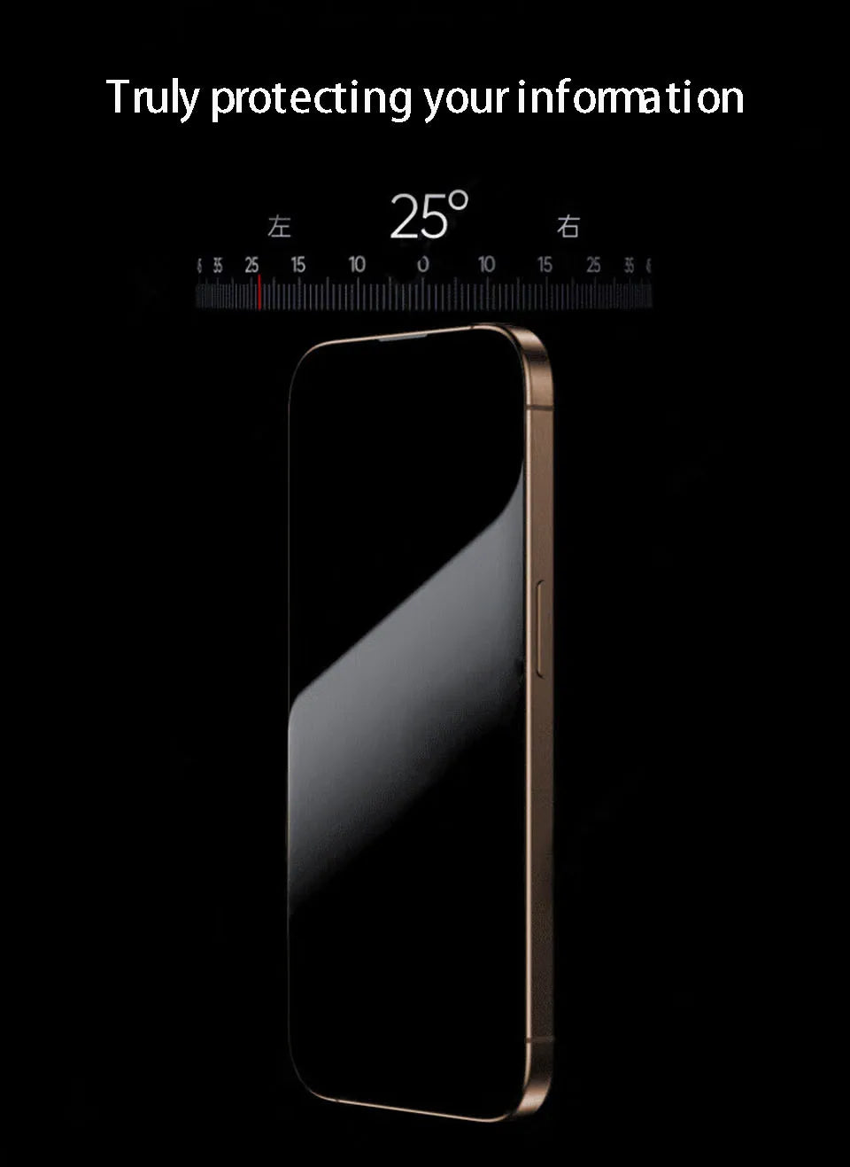 2/4Pcs Anti-Spy Tempered Glass For iPhone 16 15 14 13 12 11 Pro XS Max Screen Protector For iPhone X XR Full Cover Privacy Glass