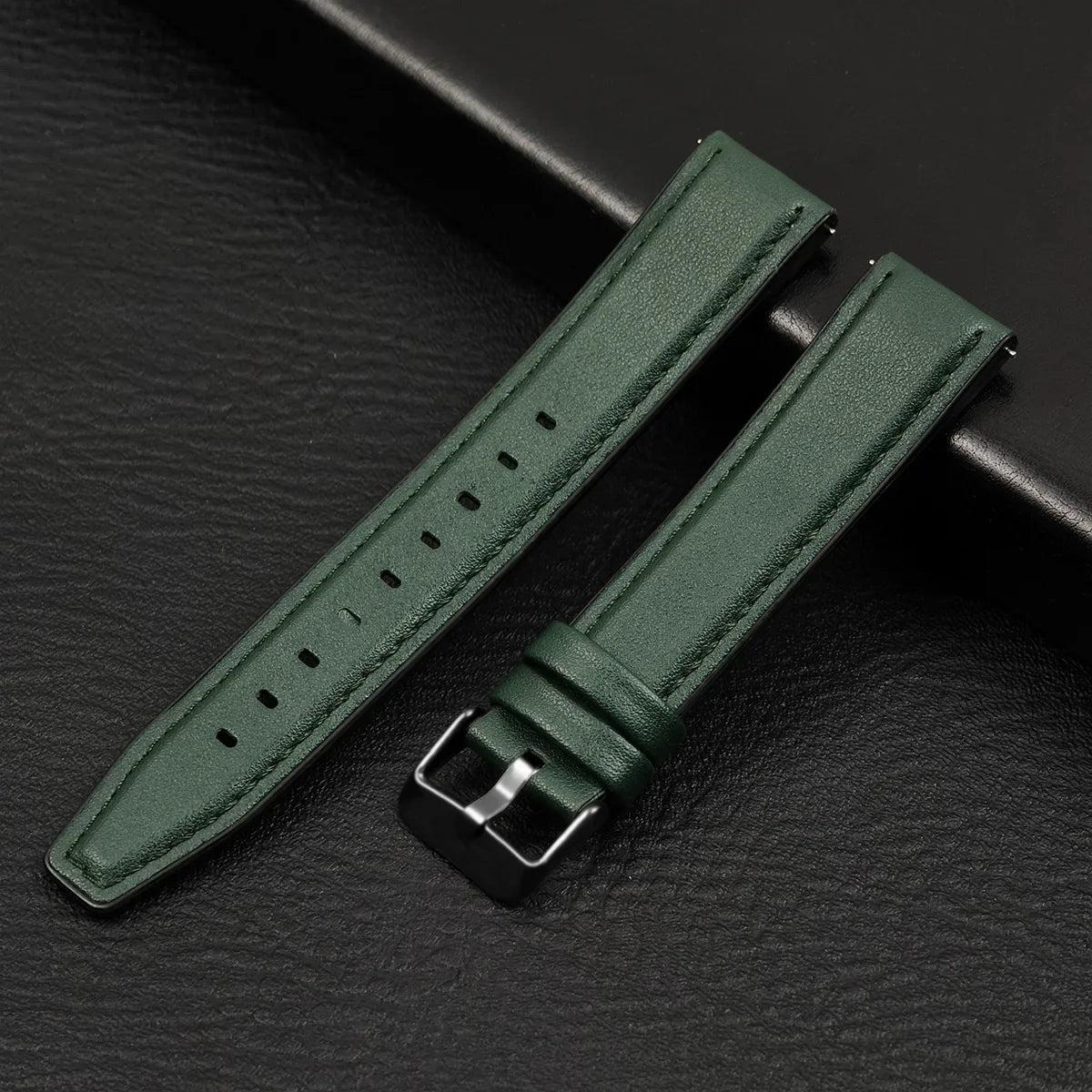 22mm 20mm Leather Strap For HUAWEI WATCH GT 4 46mm 4Pro GT3/2 Pro 42mm Soft Band For Samsung Galaxy Watch 7/6/5/4 40mm Wristband