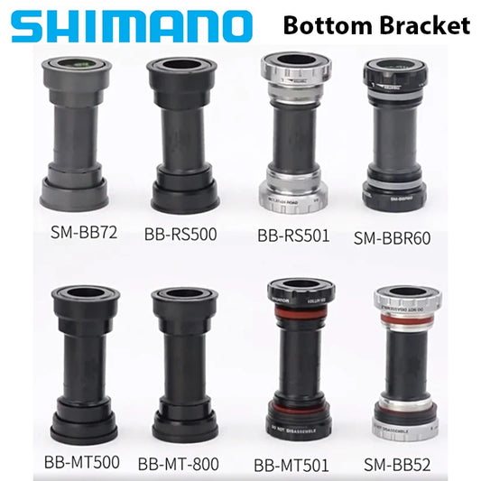 Shimano Deore SM-BB52 MT501 XT MT800 MT801 Hollowtech Mountain Bike Bottom Bracket 68 73 MM RS501 BBR60 BB71-41B for Road Bike