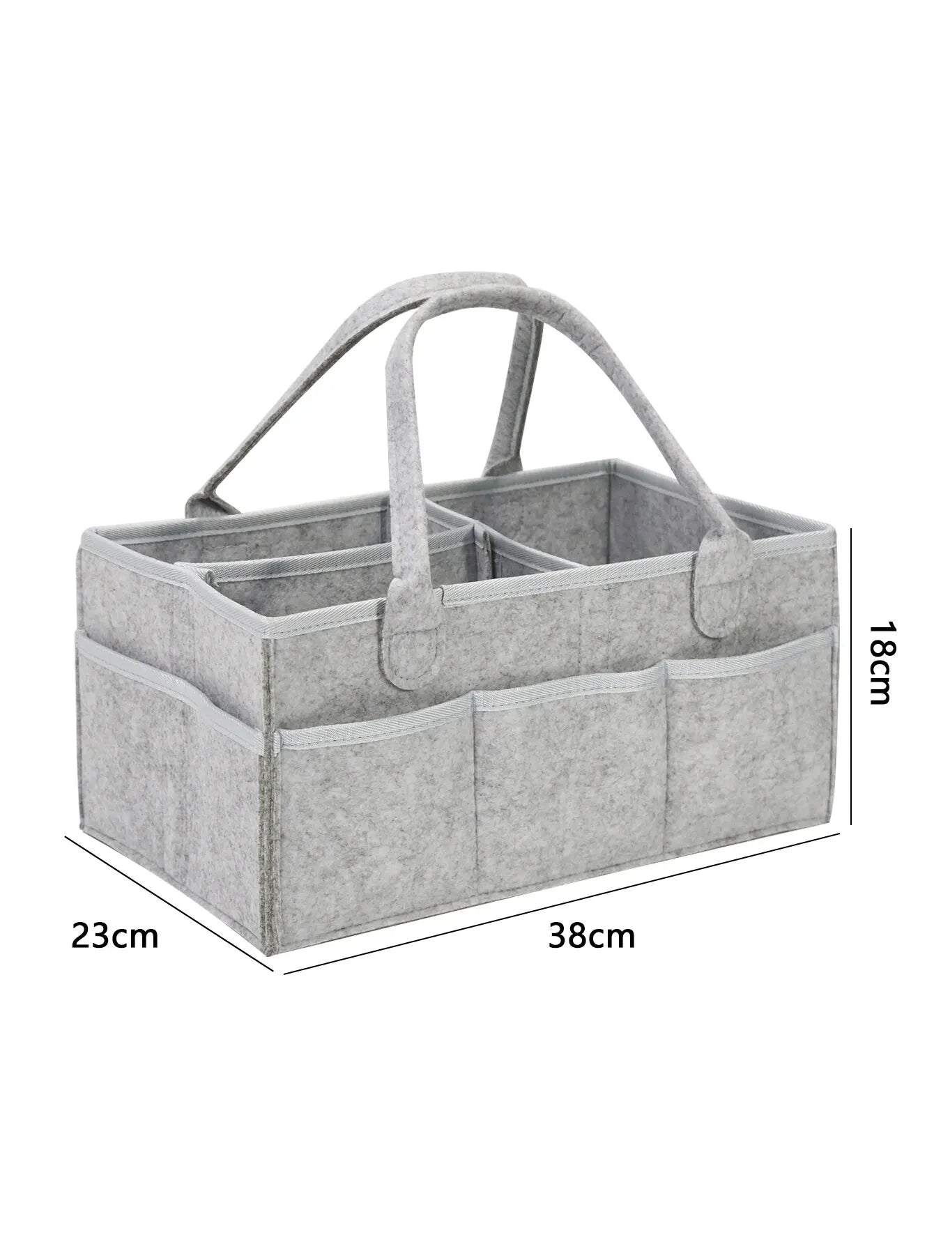 Baby Stroller Accessories Organizer Mommy Tote Bag Foldable Storage Baby Diaper Hanging Bags Thicken Portable Mom Tote Basket