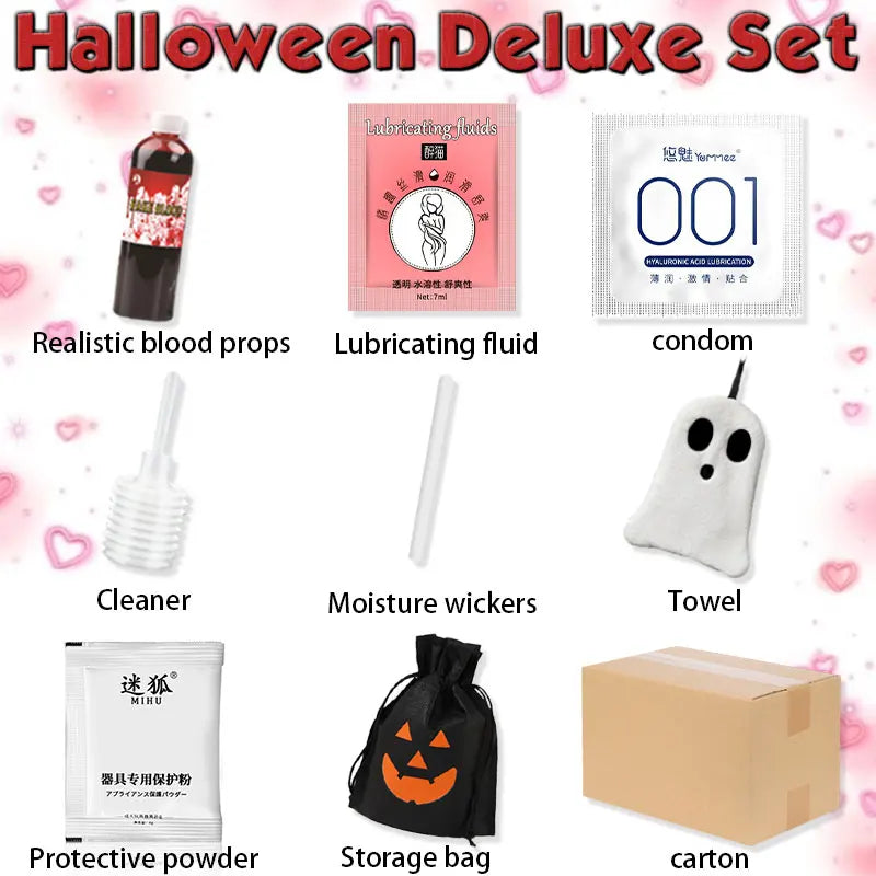 Halloween Set All Saints' Day Set Sex Toys Sex Dolls Realistic Pocket Pussy with Vagina Male Masturbator Sex Toy Realistic Mouth