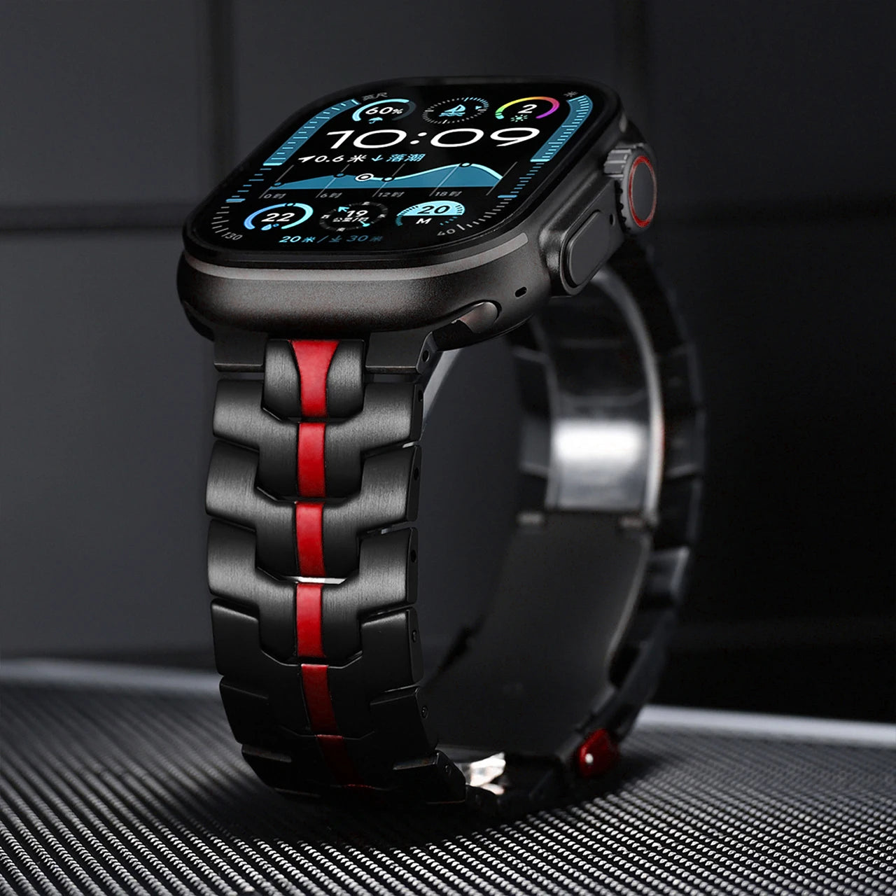 Stainless Steel Strap For Apple Watch Series 11 10 9 8 SE 3 46mm 45mm 42mm 44mm Metal Bracelet Band For iWatch Ultra 3/2/1 49mm
