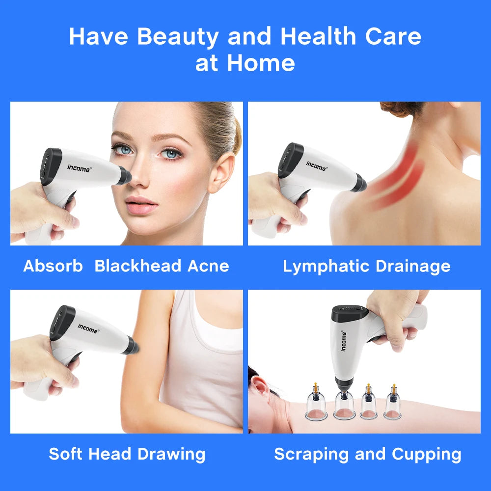 Chinese Medicine Suction Cups Anti Cellulite Electric Bank Vacuum Hijama Cupping Glasses Therapy Physiotherapy Massage Body Jars