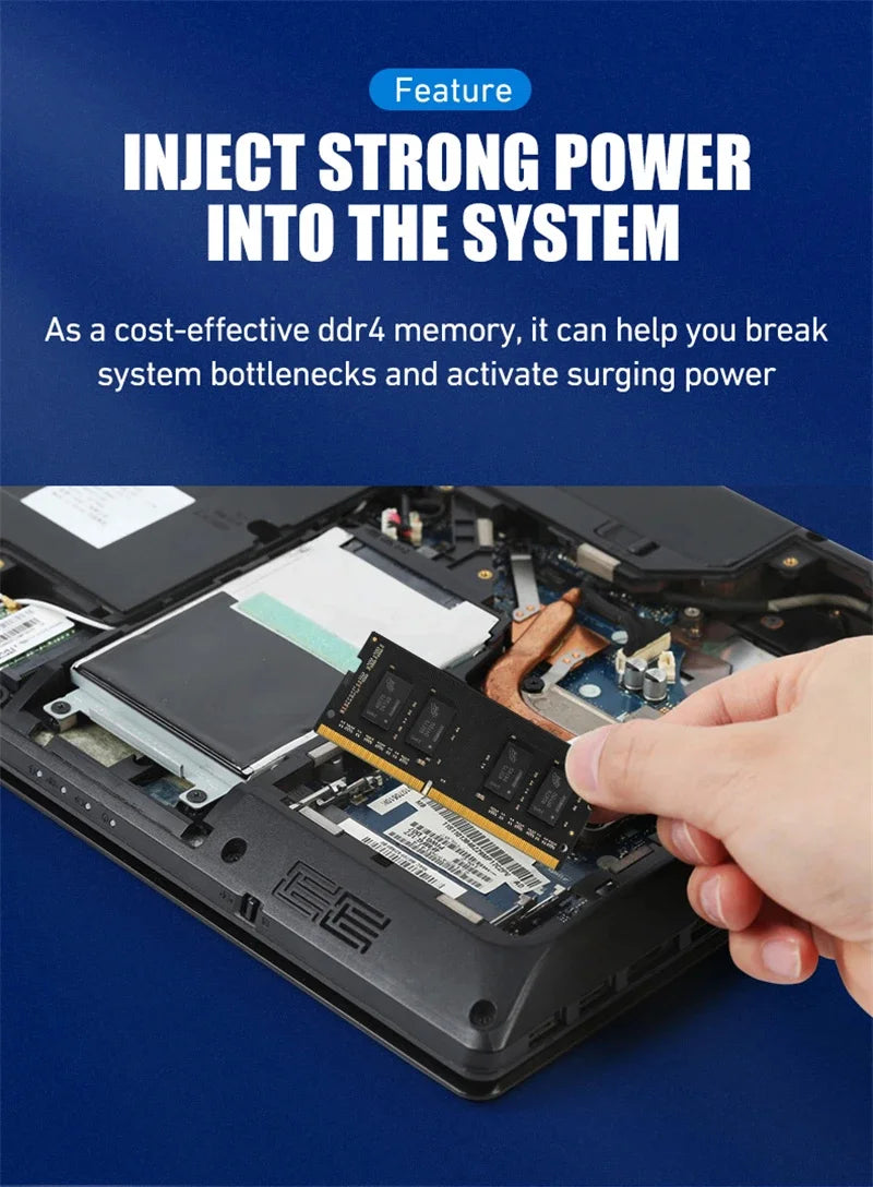 WALRAM Memoria Ram Notebook DDR4 DDR3L 16GB 8GB 4GB 32GB 3200 2666 2400 1600 1333 Sodimm Laptop Memory Ram DDR3L DDR4