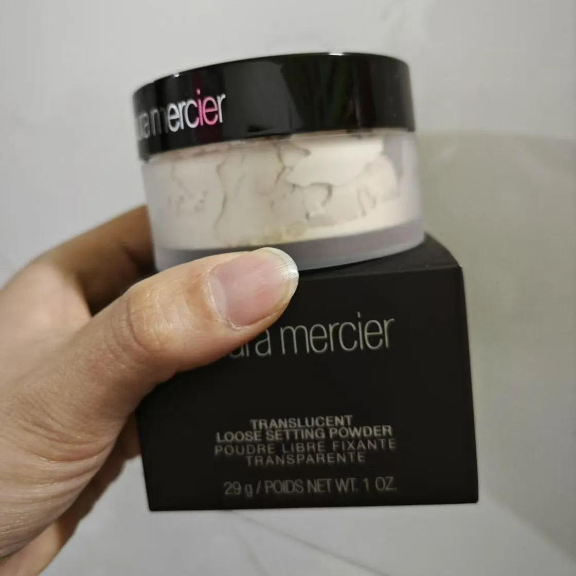29g Lau Mercier Loose Powder make up Oil Control Breathable Waterproof Lasting Setting Powder Women's Cosmetics Powder