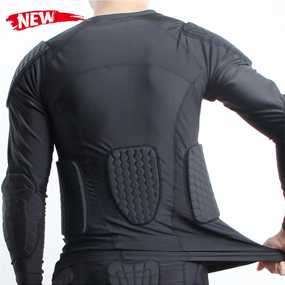 Motorcycle Full Body Armor Jacket Protective Moto Underwear Anti-collision Motorbike Riding Clothes Honeycomb Pad Motocross Tops