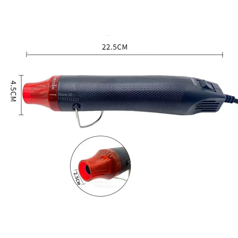 Hot Vinyl Film Tool Kit Tool Zoposo Vinyl heatgun Scraper Suite Squeegee Set Micro Squeegee Smooth Tool For Car and Windows Film