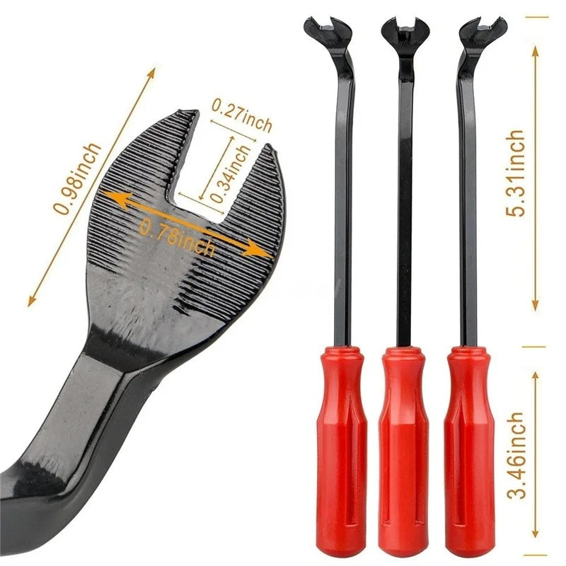 Auto Fastener Clip Kit Fender Rivet Clips Car Body Push Retainer Pin Rivet Bumper Door Trim Panel Retainer Mix Size Car Clip Set