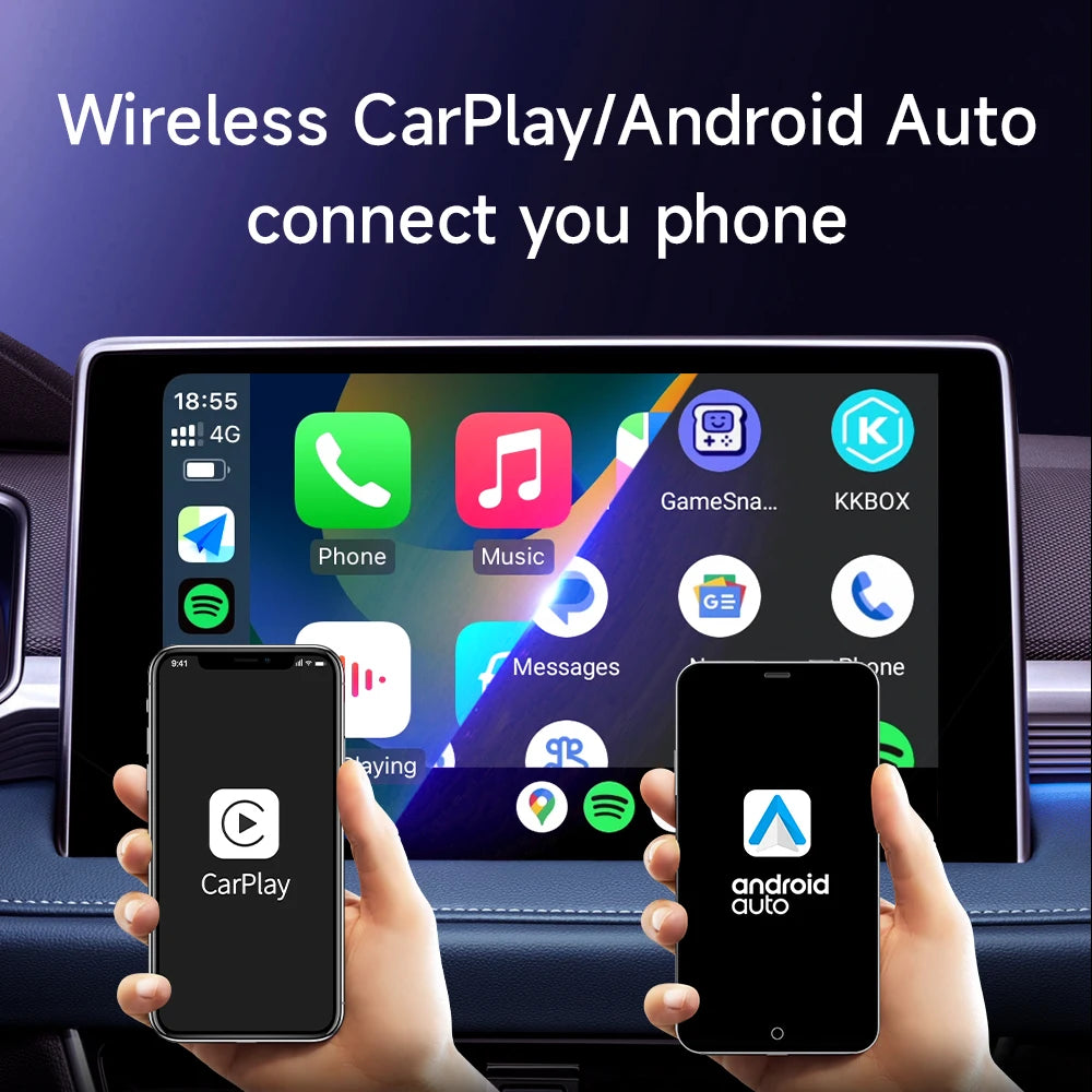 CarPlay Box Android AI Wireless HEYINCAR Ai | H-MAX Smart