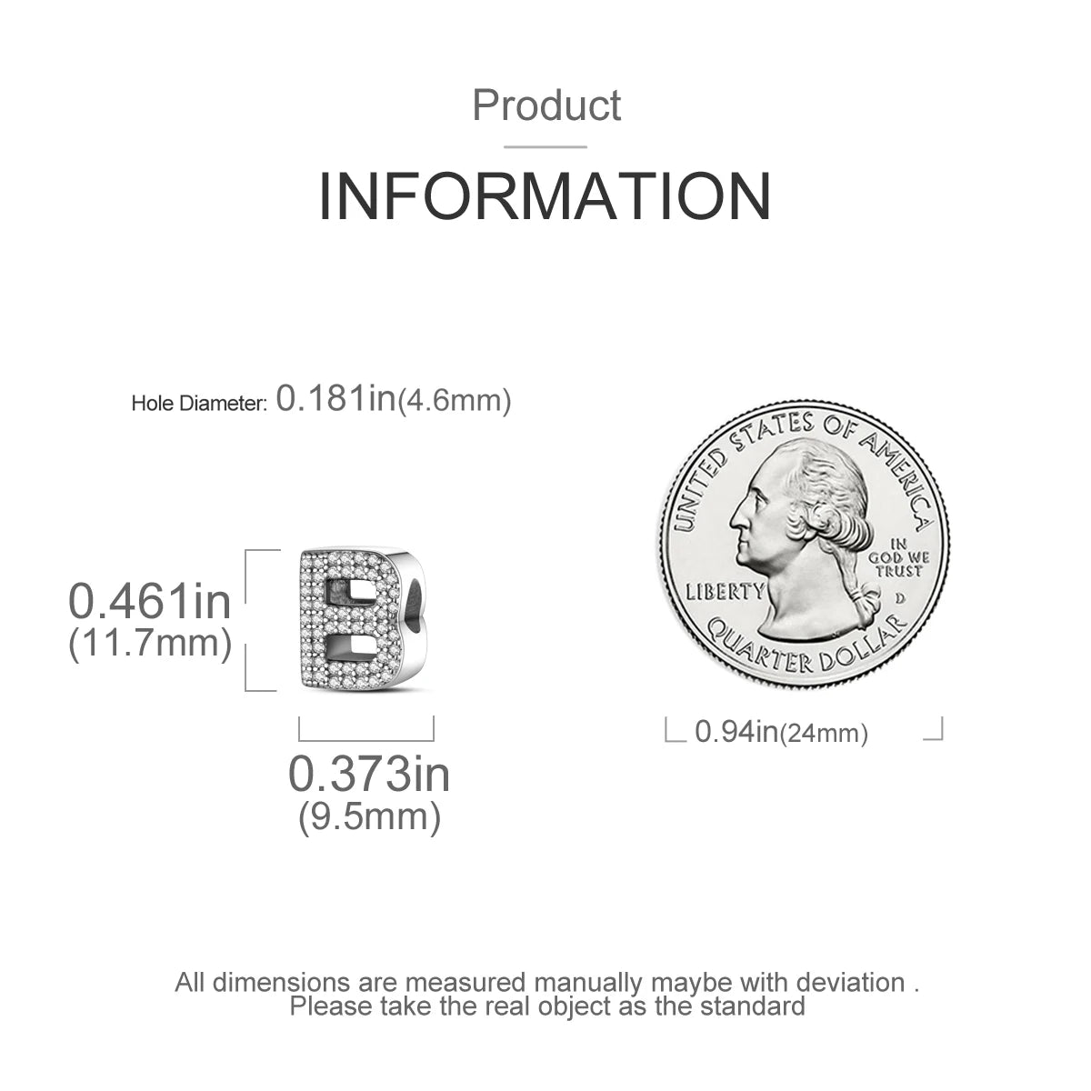 Real 925 Sterling Silver Charms Bracelets Classic 26 Letters Alphabet Charms Beads For Women Fine DIY Wedding Jewelry Gift