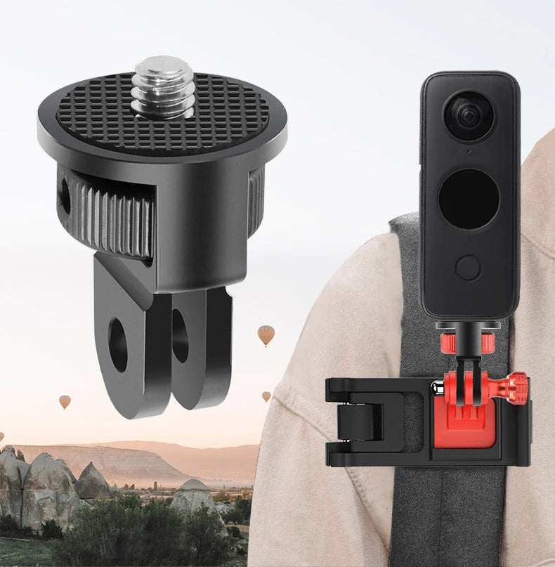 Suitable for GoPro series For DJI For Insta360 sports camera accessories 1/4 adapter interface 1/4 adapter
