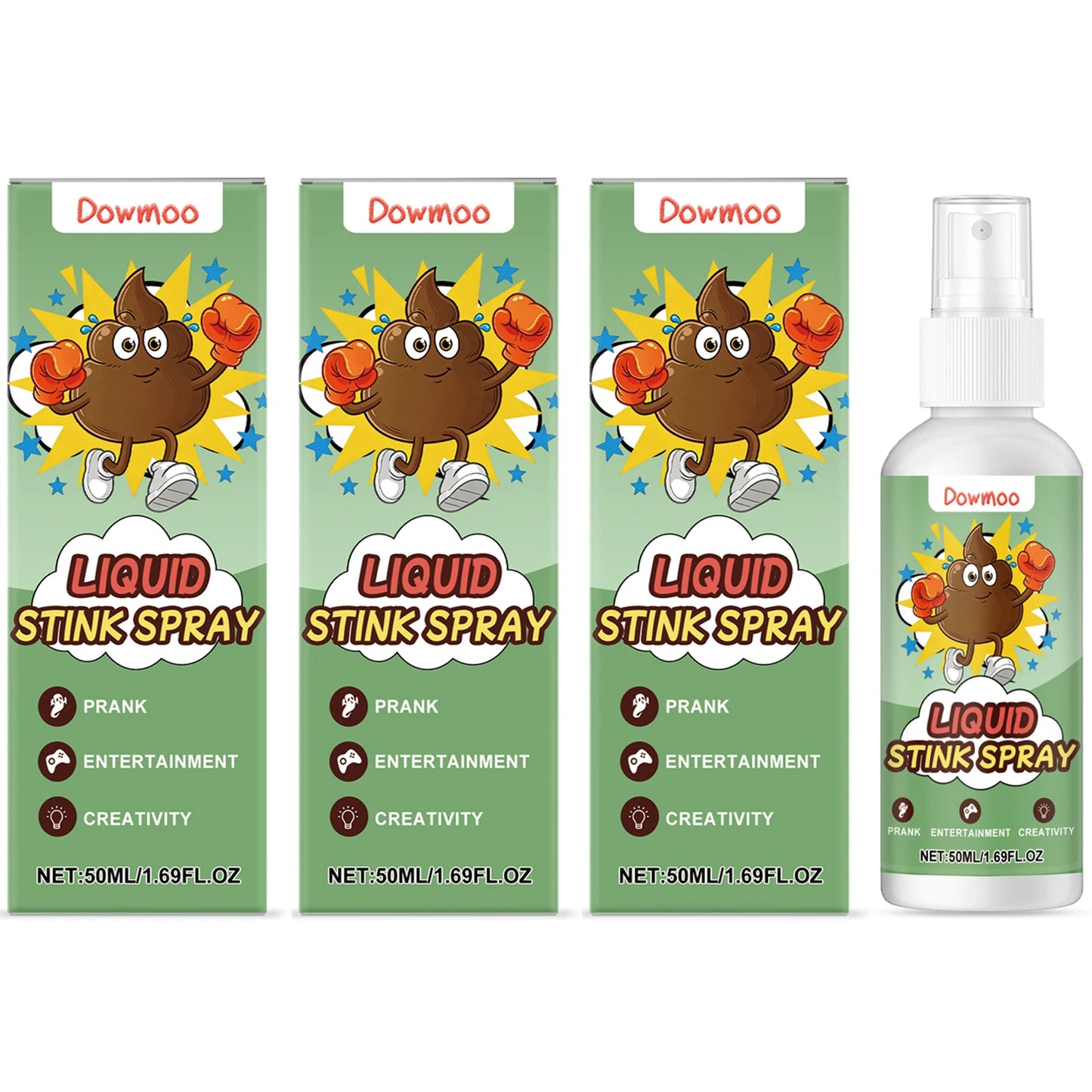 Liquid Fart Spray Non Toxic Realistic Fart Odor Prank Toy Halloween Props Ass-Smelly Funny Props Stinky Gas Spray Party Supplies