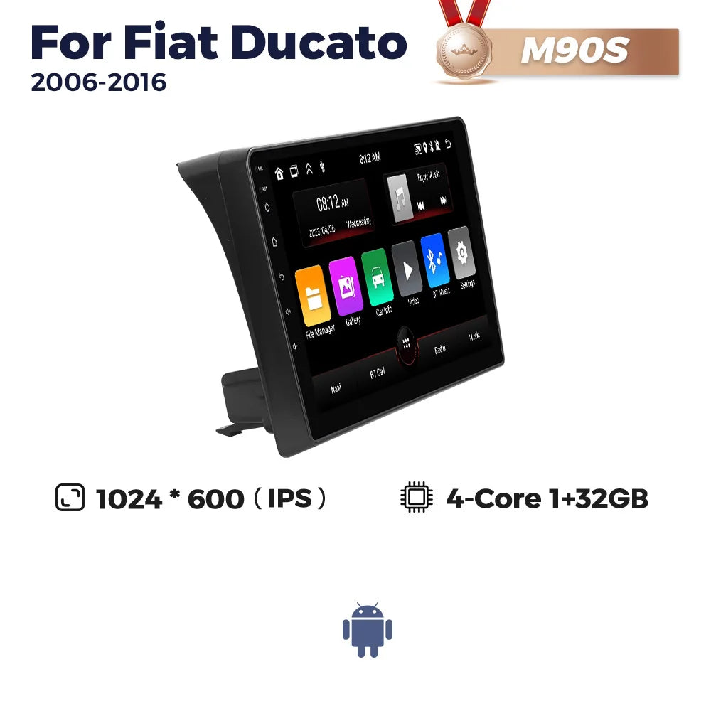 MEKEDE For Fiat Ducato Peugeot Boxer Citroen Jumper 2 2006-2022 UIS7862S 9'' Car Radio Multimedia Player Audio Stereo Head Unit