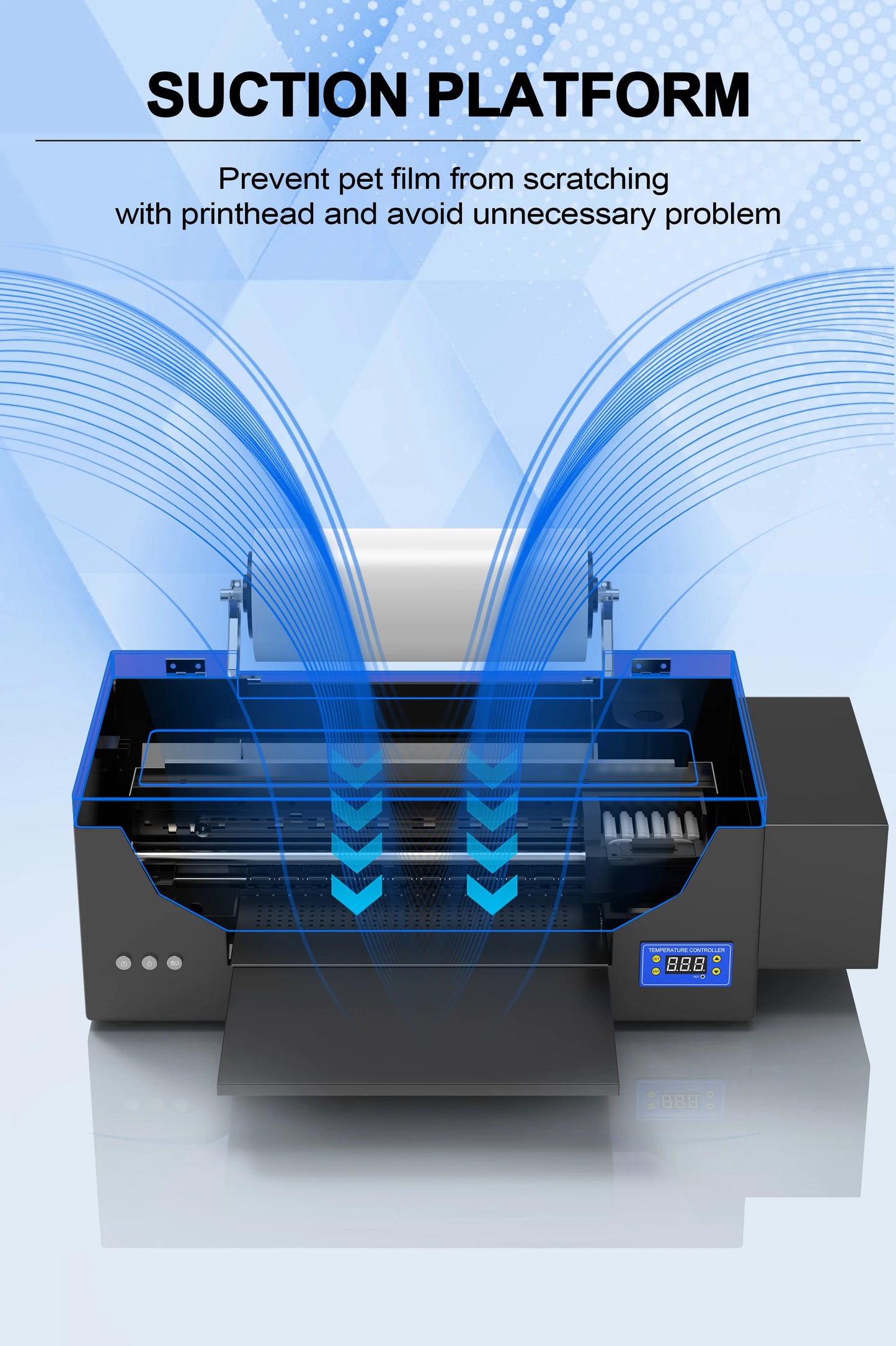 A3 dtf printing machine For Epson R1390 DTF Printer With DTF Curing Oven Directly To Film Transfer T shirt printing Machine A3