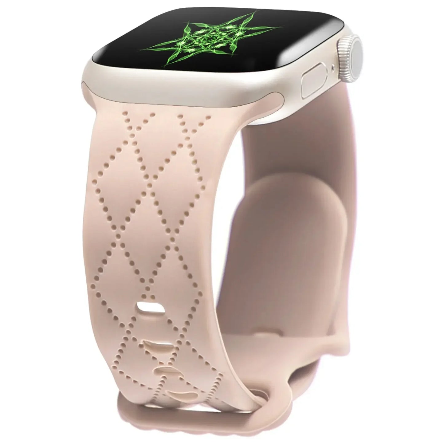 Engraved Silicone strap For Apple Watch Band 42mm 44mm 45mm 41mm 49mm 40mm bracelet correa iwatch Series 8 9 SE 7 6 5 4 3 Ultra