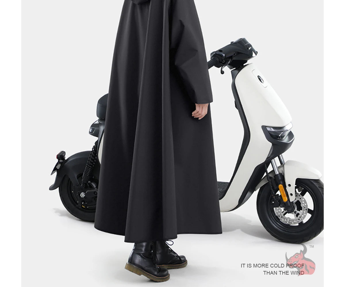 All-Weather Motorcycle Rain Suit Waterproof Windproof Unisex One-Piece Gear For Men Women Motorbike Bike Commuters