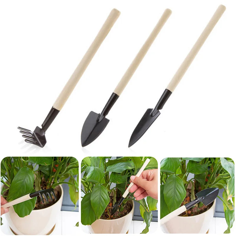 1~10PCS Mini Gardening Shovels Tools Set For Transplanting Vegetable Flower Planting Cultivation Weeding Gardening Supplies