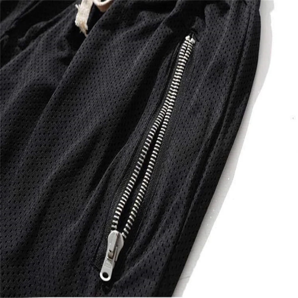 Summer Basketball Shorts Men Loose Sport Shorts Quick Drying Mesh Sports Five-point Pants Oversized Sports Shorts