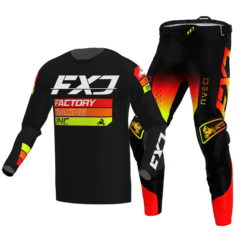 motocross gear set racing suit Off-road MX DH BMX ATV MTB Enduro MOTO Mens Kits Women's mountain Motorcycle Combo Downhill