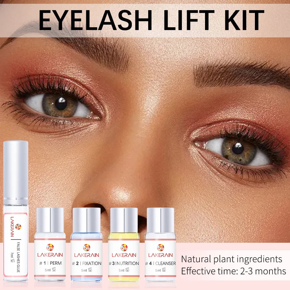 New Lash Lift Kit Long Lasting Eyelash Lifting Perming Lotion Fixation Glue Curly Lasher Beauty Salon Home Use Pro Kit